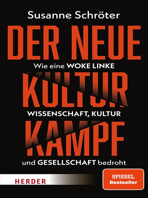 Title details for Der neue Kulturkampf by Susanne Schröter - Wait list